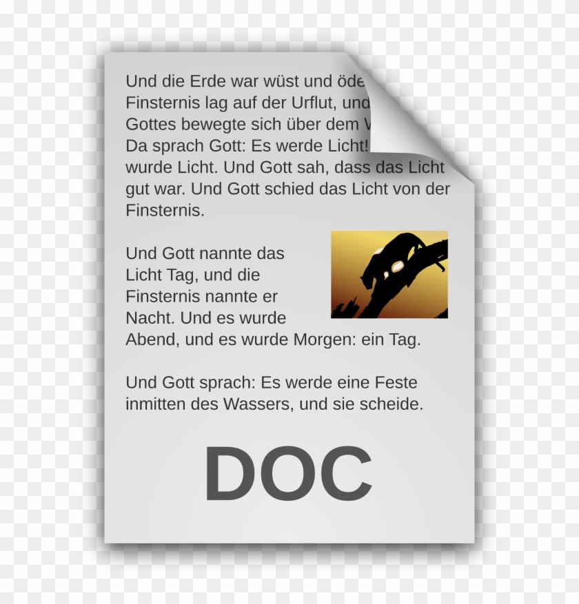 Tex But 4 Clipart Icon Png - Free Text Document Icon Transparent Png