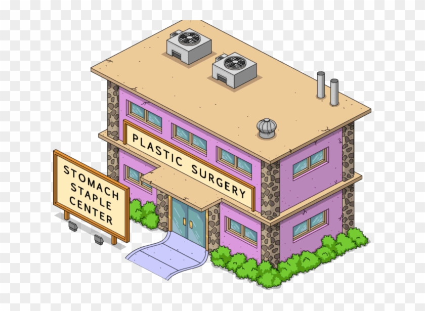 Plastic Surgery Center Simpsons Clipart #4822829