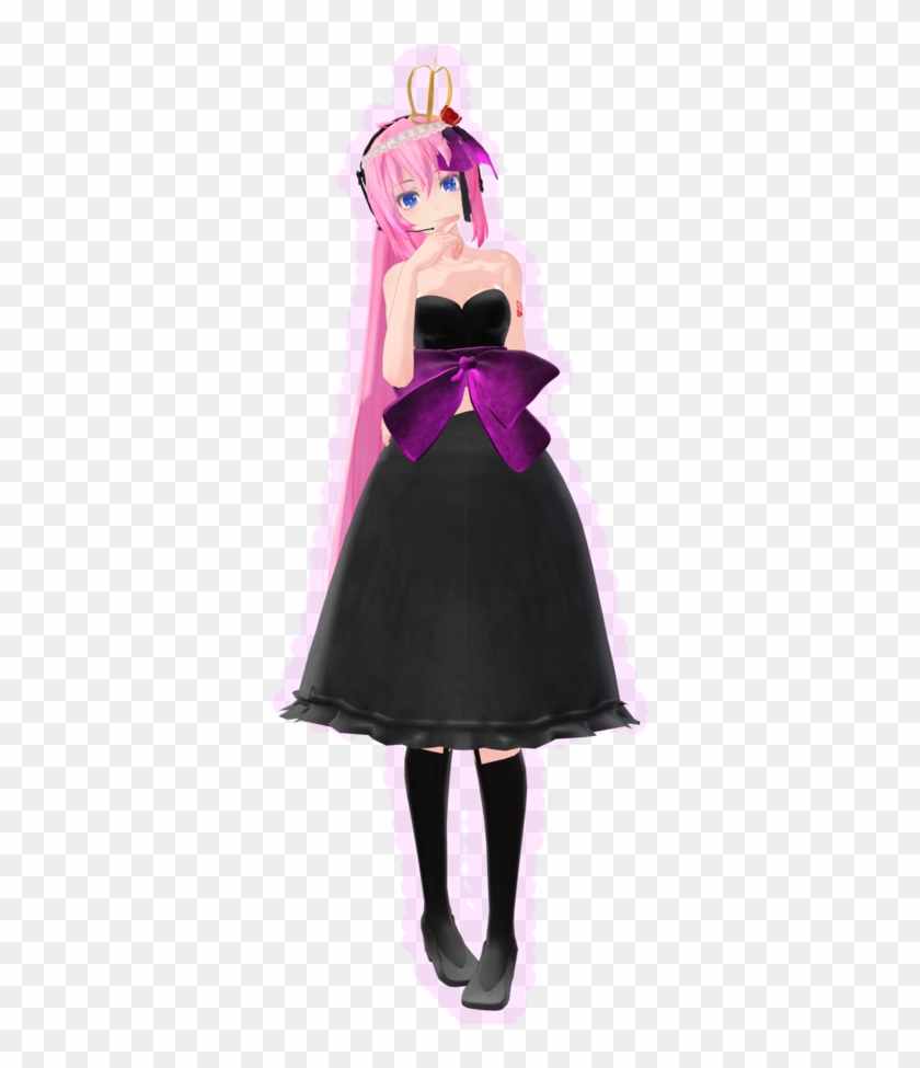 Megurine Luka Dress Mmd Clipart #4822967