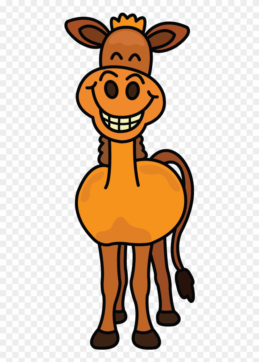 Drawing Donkey Easy Graphic Transparent Stock Clipart #4822973