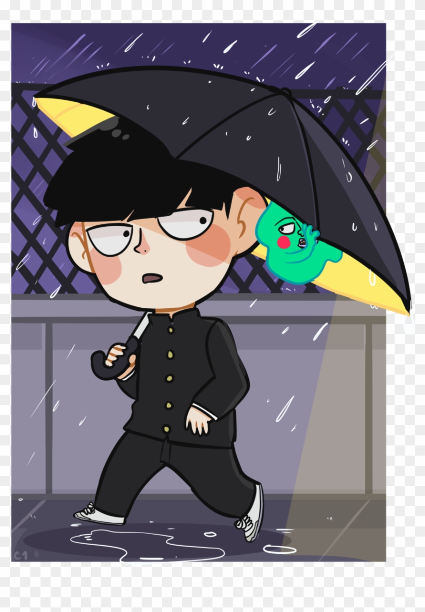 Mob Psycho 100 Rain Clipart