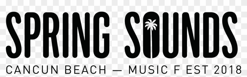 Spring Sounds Cancun - Graphic Design Clipart #4823490