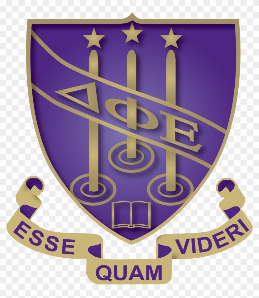 Delta Phi Epsilon Sorority Logo - Emblem Clipart #4823554