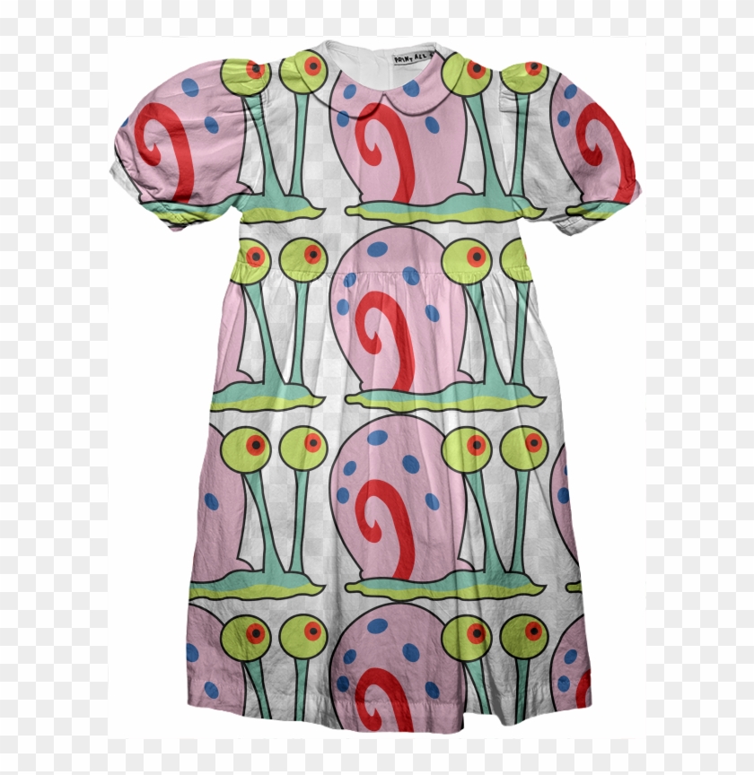 Kids Party Dress - Gary The Snail Clipart #4823644