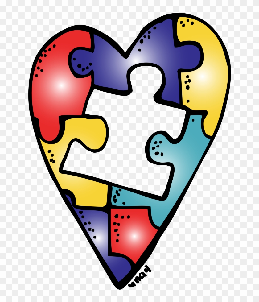 Autism Heart - Autism Awareness Cover Clipart