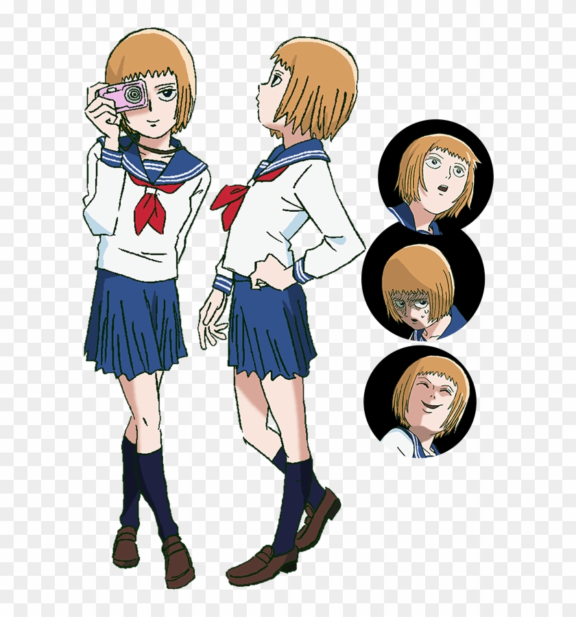 Anime, Kameda Yoshimichi, Bones , Mob Psycho 100, - Mezato Ichi Clipart