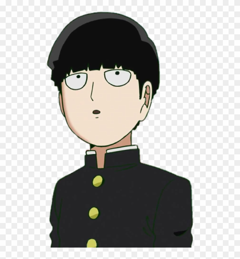 Mob Sticker - Mob Psycho 100 Mob Cosplay Clipart #4823899