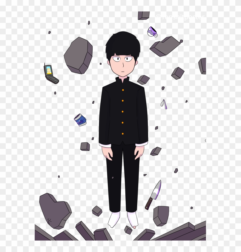 "your Life Is Your Own" Shigeo Kageyama De Mob Psycho - Formal Wear Clipart