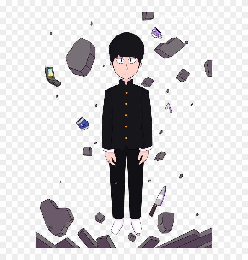 Your Life Is Your Own Shigeo Kageyama De Mob Psycho Formal Wear Clipart Pikpng
