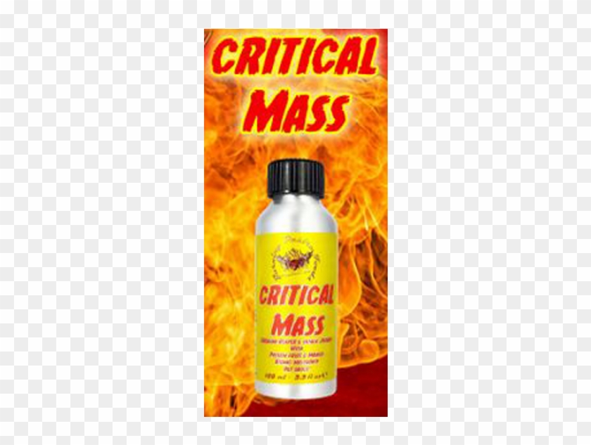 Extremely Hot Sauce 'critical Mass' Carolina Reaper - Bottle Clipart #4824365
