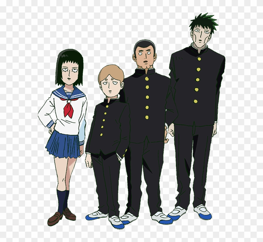 Mob Psycho 100 - Mob Psycho 100 Telepathy Club Clipart #4824531