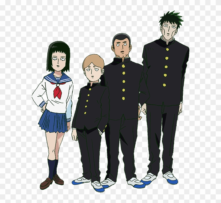Mob Psycho 100 - Mob Psycho 100 Telepathy Club Clipart