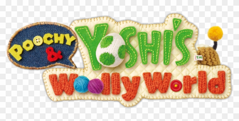 Poochy & Yoshi's Woolly World Coming To 3ds In 2017, - Poochy & Yoshi's Wooly World Clipart #4824654