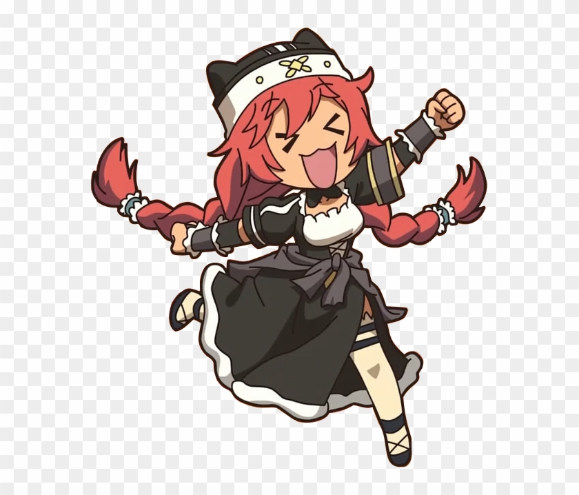 Genki Character, - Overlord Anime Chibi Clipart