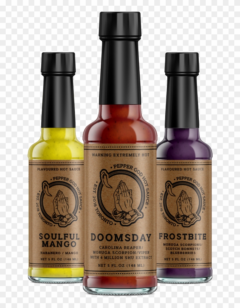 Hot Sauce Bottle Mockup Free Clipart