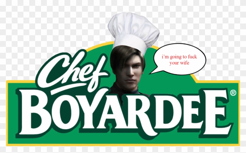 Leon S Kennedy Leon Scott Kennedy Resident Evil Chef - Chef Boyardee Clipart #4824771