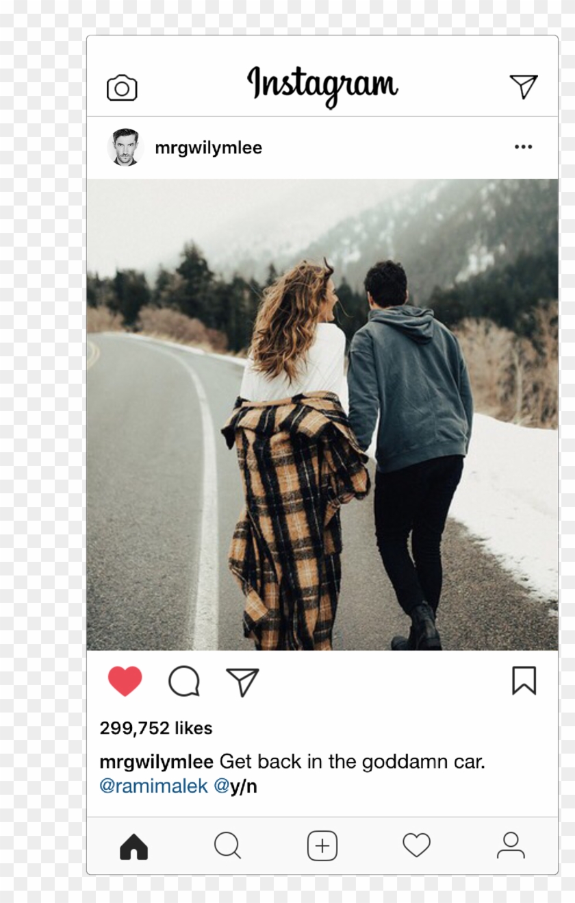 The Boys Post About Your Relationship - Winter Couple Clipart