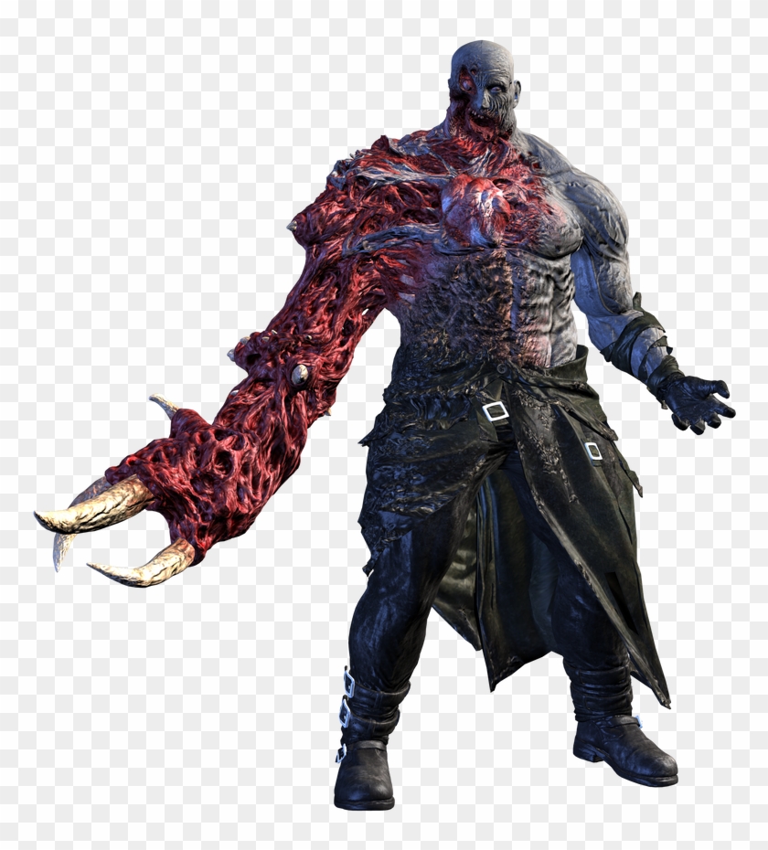 I'm Genuinely Perplexed Ay How Anyone Thinks He Looks - Resident Evil 2 Super Tyrant Clipart #4824870