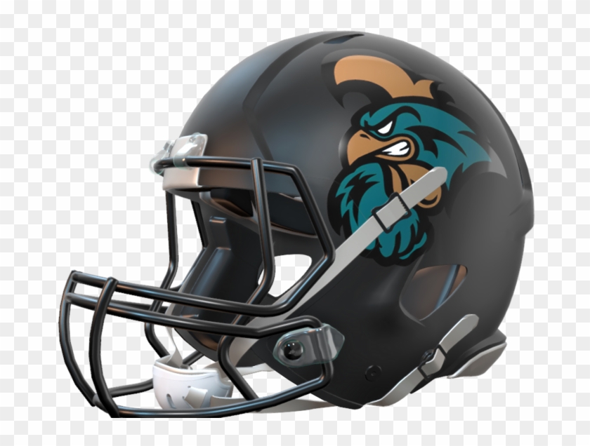 Coastal Carolina Beats Campbell 58-21 In A Game Played - Face Mask Clipart