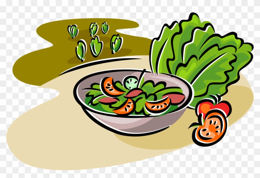 More In Same Style Group - Healthy Salad Clip Art - Png Download