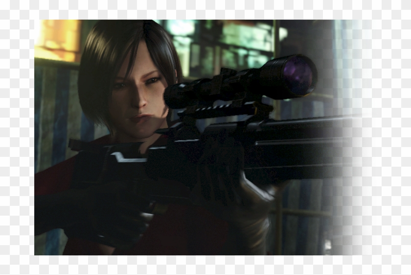 Capcom：biohazard 6 公式サイト - Ada Wong Sniper Clipart #4826044