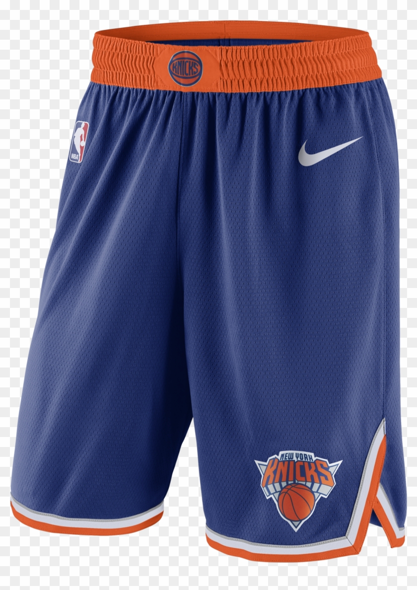 Nike Nba New York Knicks Swingman Shorts Road - Nike New York Knicks Jersey Clipart