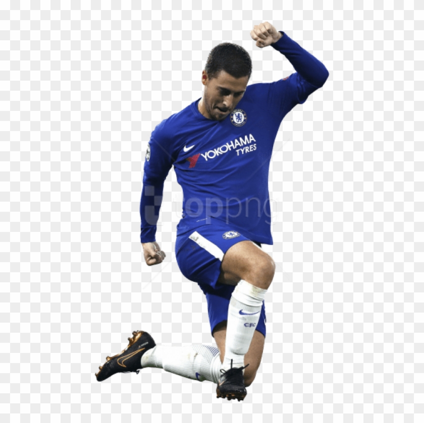Download Eden Hazard Png Images Background - Hazard Chelsea 2018 Png Clipart #4826610
