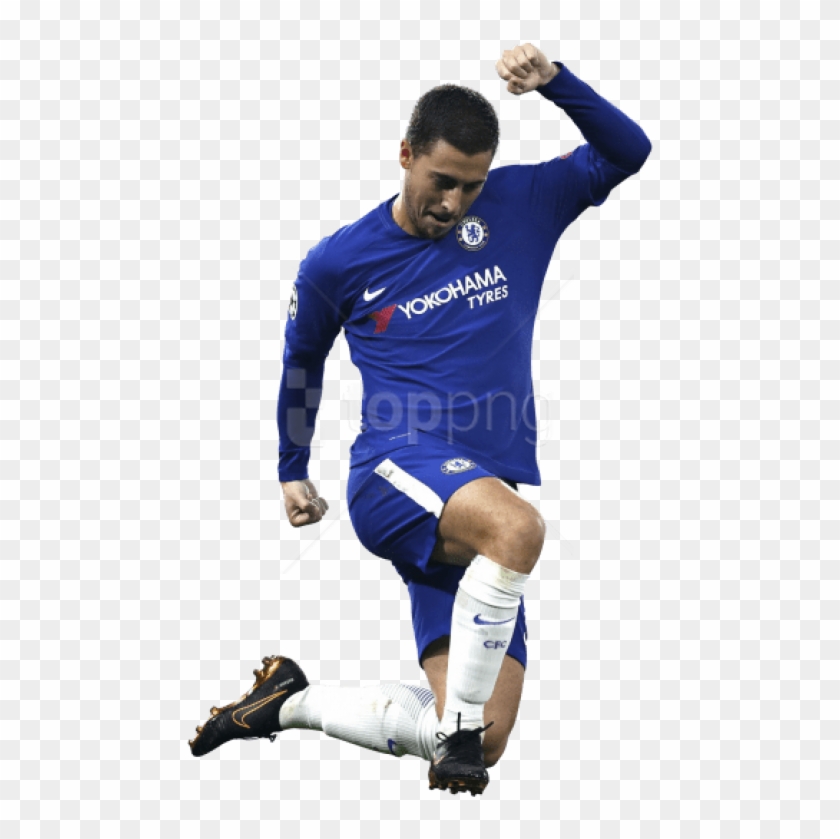 Download Eden Hazard Png Images Background - Hazard Chelsea 2018 Png Clipart