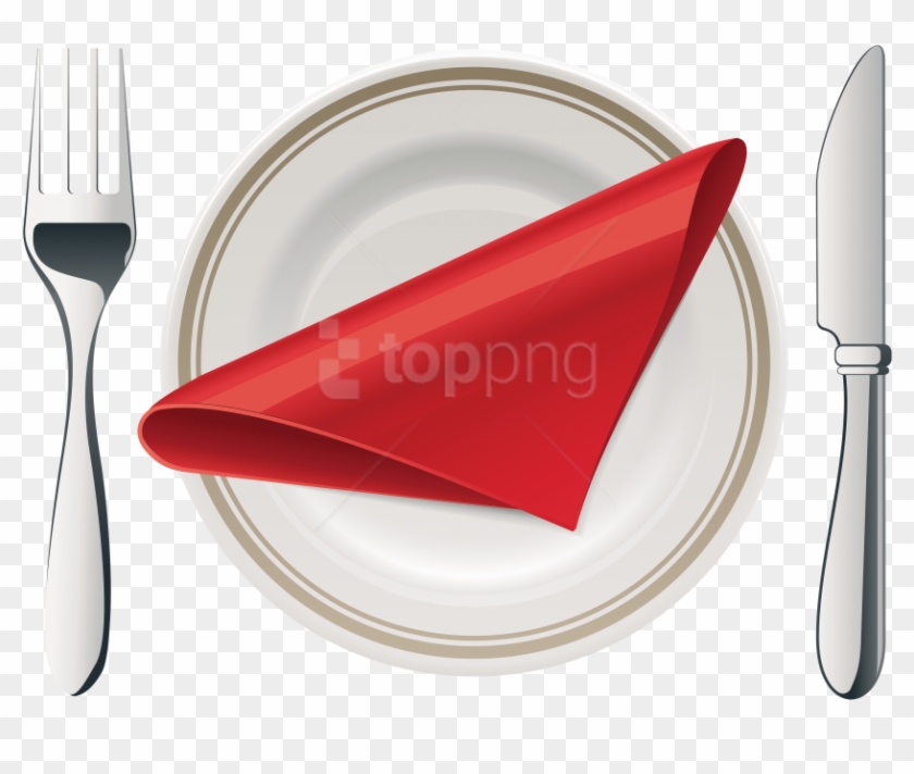Free Png Download Place Setting Clipart Png Photo Png - Fork Transparent Png #4826818