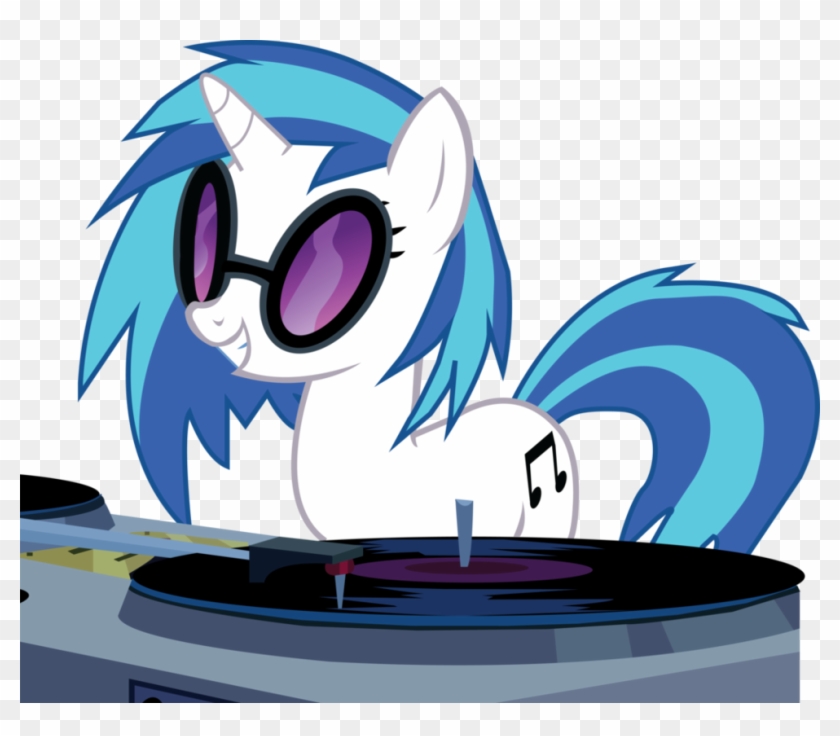 Vinyl Scratch - My Little Pony Dj Pon 3 Clipart