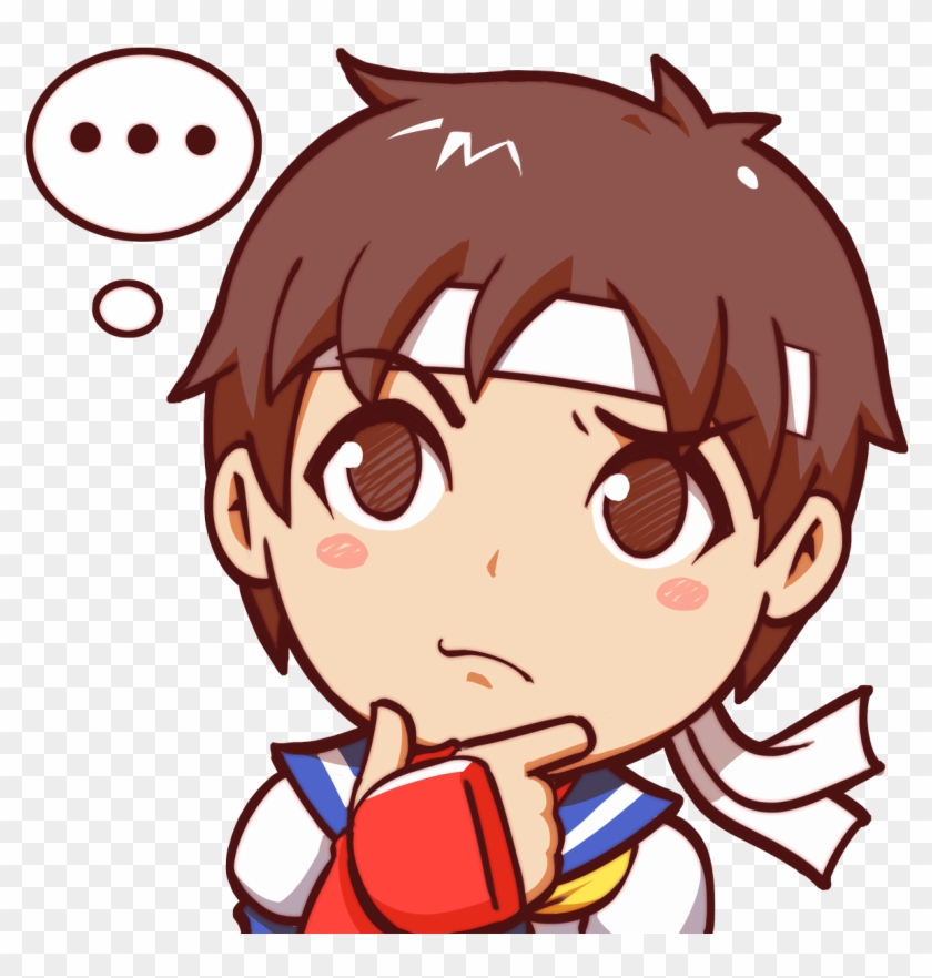 New Emotes, New Patch, Buff Sakura, Busted Cammy - Street Fighter Sakura Icons Clipart