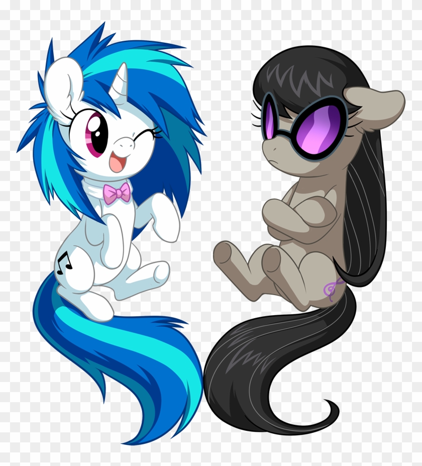 Vinyl's Rockin That Bow Tie - Pony Dj Pon 3 Clipart #4827318
