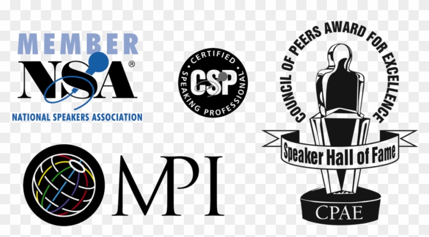 New Footer Logo - National Speakers Hall Of Fame Clipart #4828009