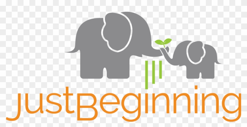Just Beginning - Indian Elephant Clipart #4828077