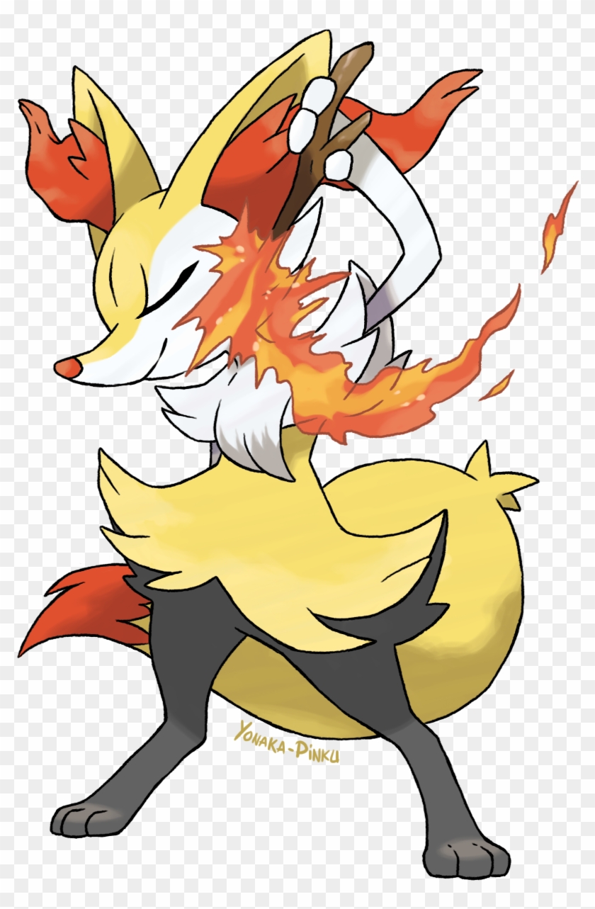 View Braixen By Yonaka Pinku-d6m5vd2 , - Braixen Profile Clipart