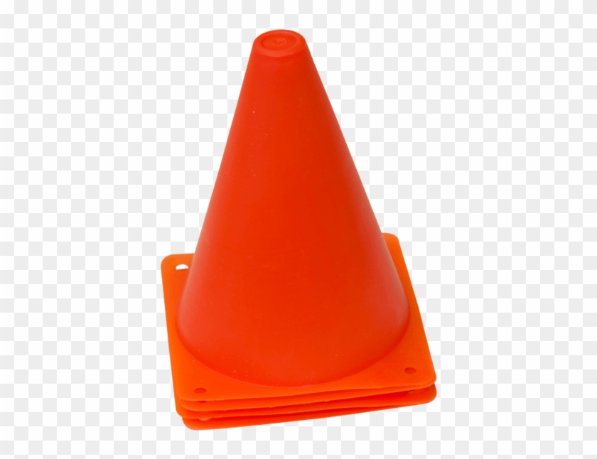 7″ Orange Cone - Plastic Clipart