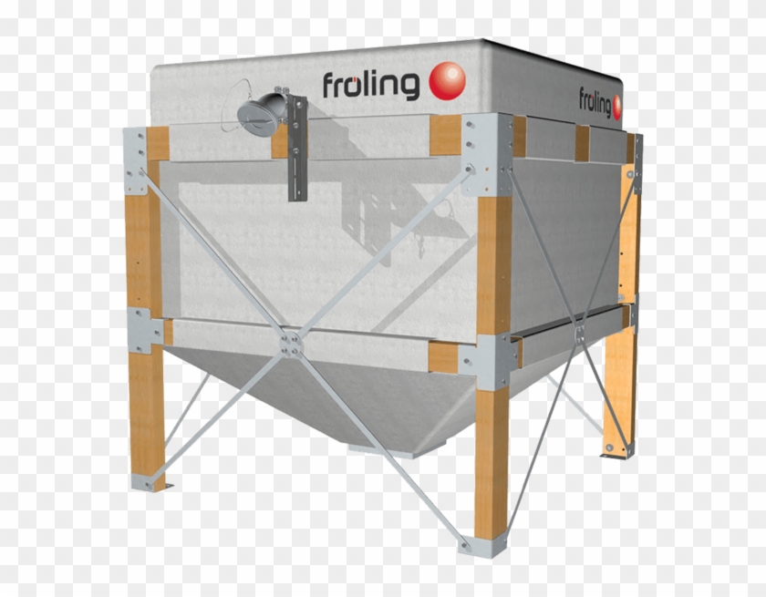 The Bag Silo System Is A Flexible, Simple Way Of Storing - Froling Clipart #4828608