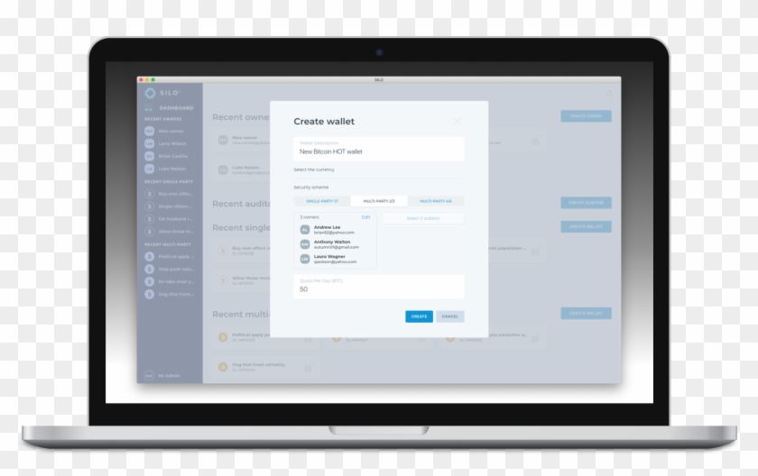 Silo, Bank-grade Custody Infrastructure - Operating System Clipart