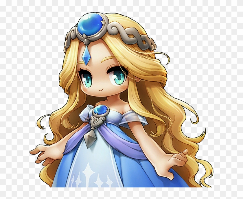 Chibi Characters, Fictional Characters, Game Character, - Empress Ereve Maplestory 2 Clipart