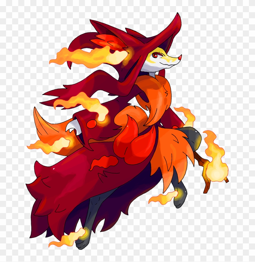 33,730,000 Exp - Mega Delphox Clipart