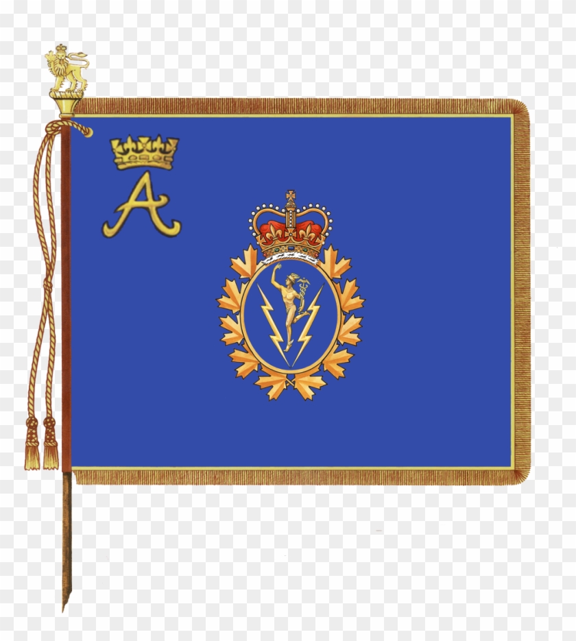 Communications And Electronics Branch Royal Banner - Communications And Electronics Branch Flag Clipart #4829157