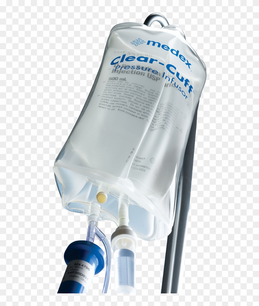 Pressure Bag Clear Cuff , Png Download - Oxygen Mask Clipart #4829162