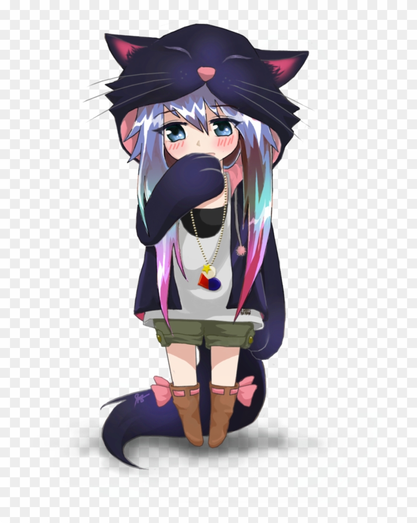 Anime Chibi Neko Buscar Con Google Neko Pinterest Anime - Anime Chibi Neko Png Clipart #4829192