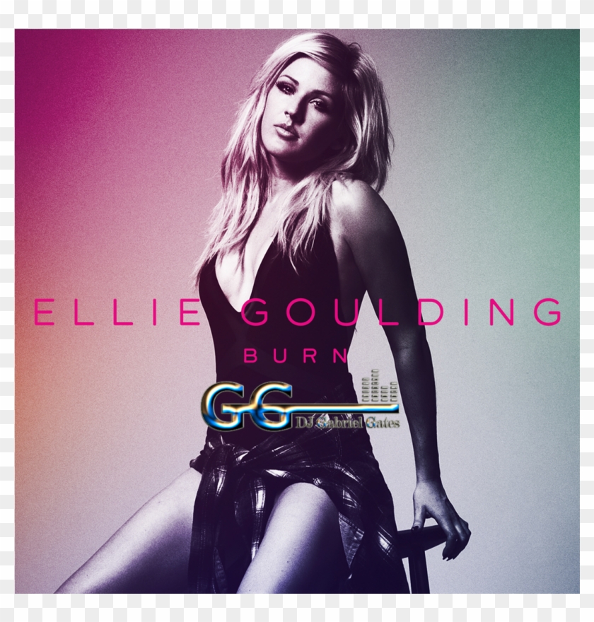 Ellie Goulding Burn Single Clipart #4829299
