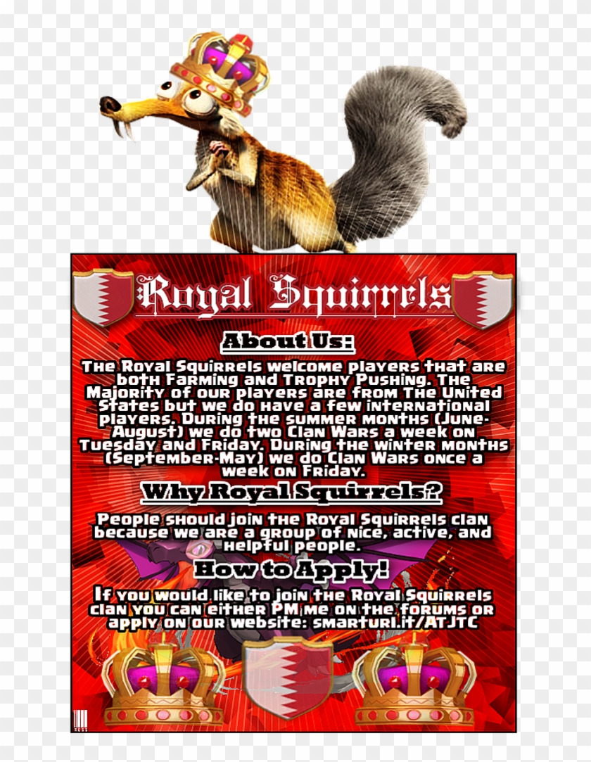 Grab Your Acorns, Climb Up Dem Trees, And Become A - Animal Figure Clipart #4829722