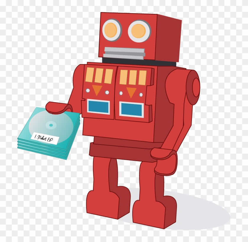 People Know Music Better Than Robots - Cartoon Clipart