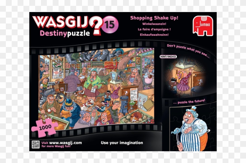 Wasgij Destiny - Wasgij Shopping Shake Up Clipart #4830042