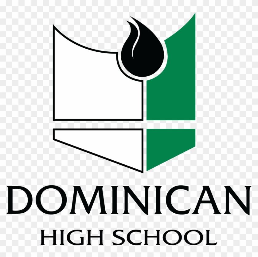 Stacked Logo Light Background - Dominican High School Clipart #4830146