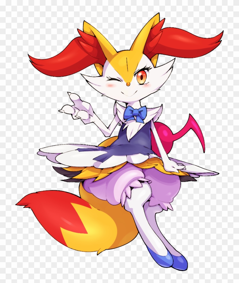 Pokémon - Braixen - Braixen Trap Clipart