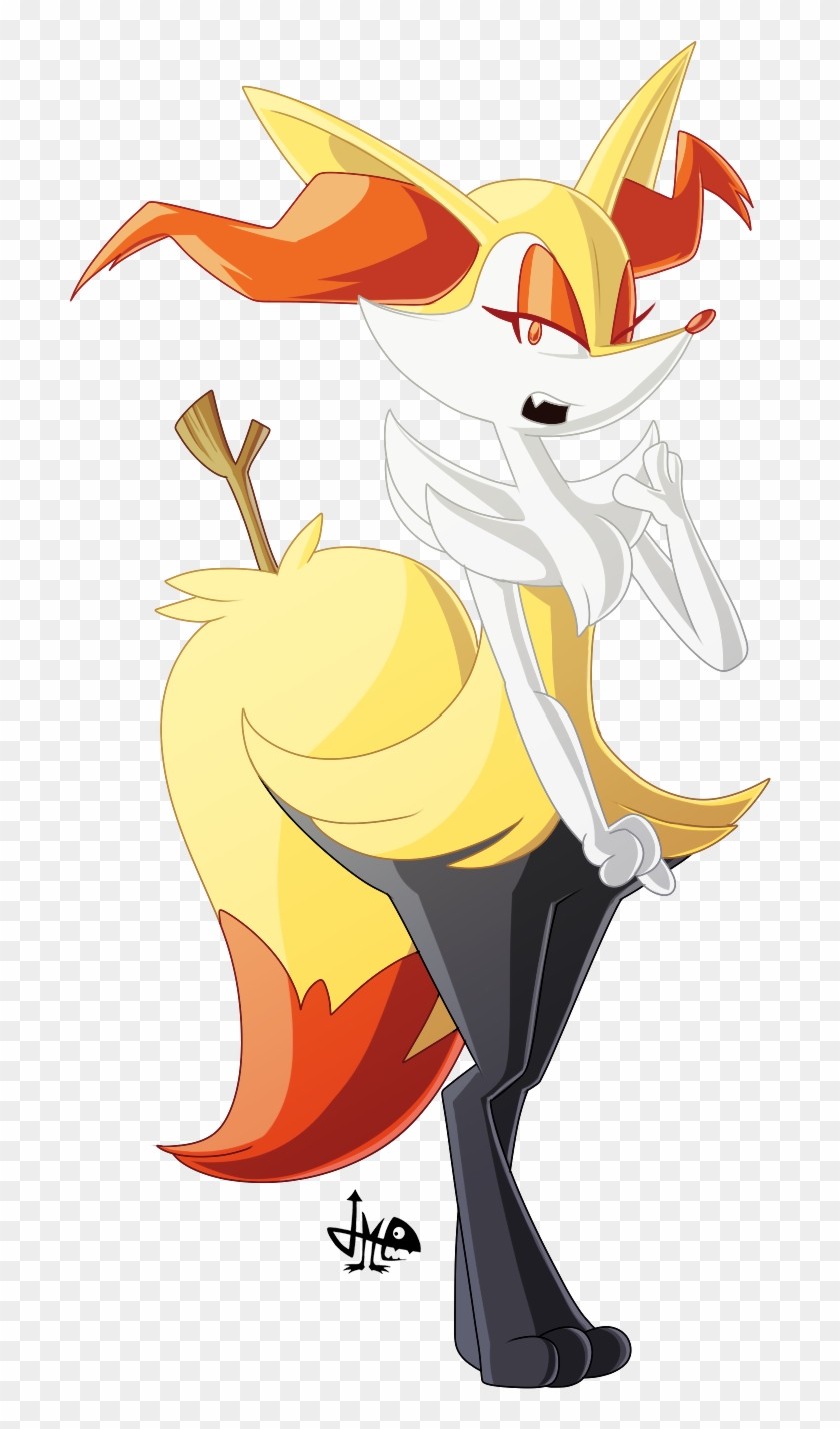 The Braixen - Cartoon Clipart